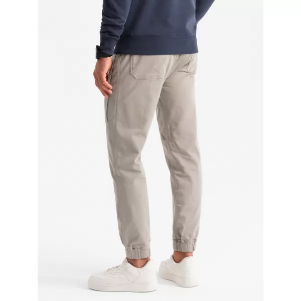  Pánské tepláky OMBRE OM-PAJO-0202 ASH 