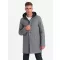 Pánský kabát OMBRE OM-COWC-0122 NAVY BLUE