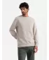 Pánská mikina OMBRE OM-SSNZ-0163 BEIGE