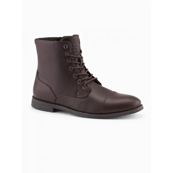  Pánské boty OMBRE OM-FOBO-0172 DARK BROWN 