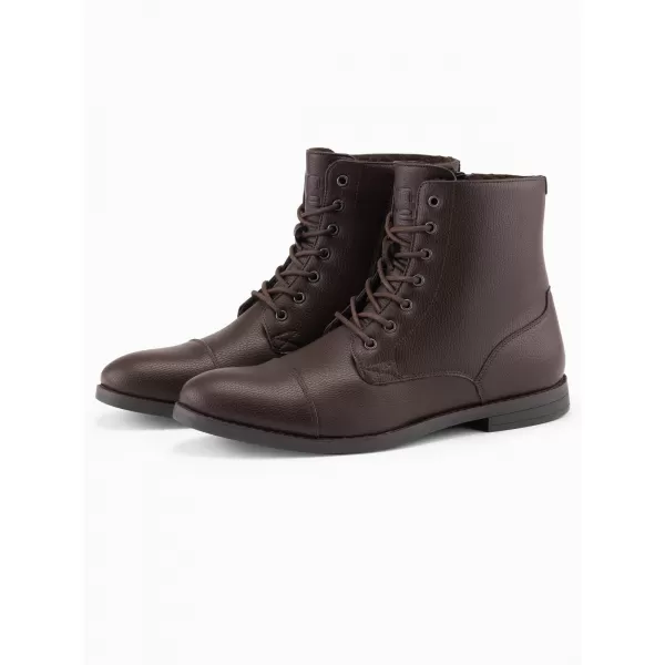  Pánské boty OMBRE OM-FOBO-0172 DARK BROWN 