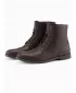 Pánské boty OMBRE OM-FOBO-0172 DARK BROWN