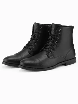 Pánské boty OMBRE OM-FOBO-0172 BLACK