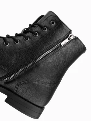 Pánské boty OMBRE OM-FOBO-0172 BLACK