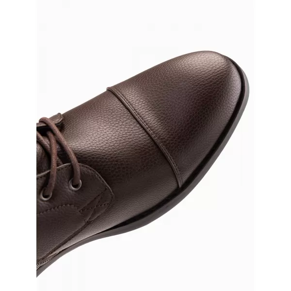  Pánské boty OMBRE OM-FOBO-0172 DARK BROWN 
