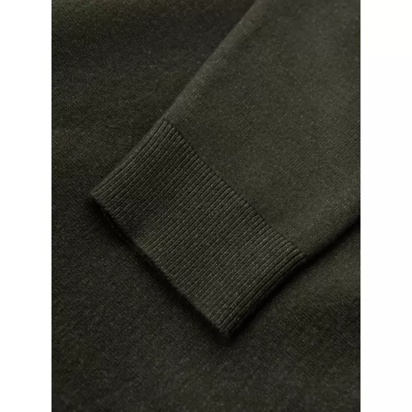  Pánský svetr OMBRE OM-SWTN-0125 DARK OLIVE 