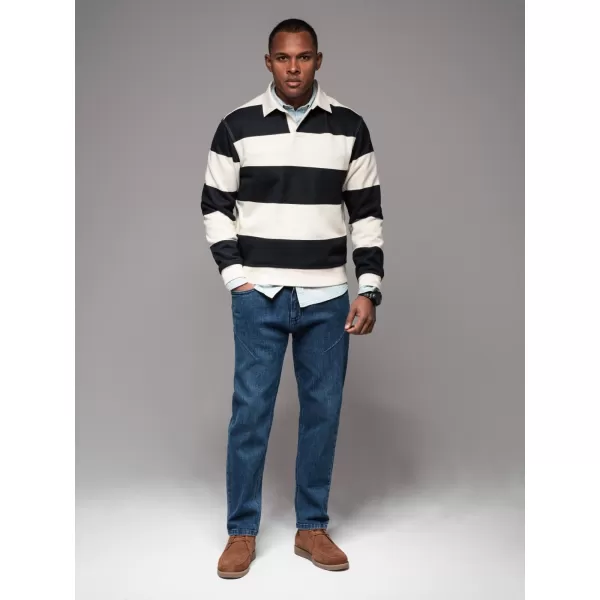  Pánské kalhoty OMBRE OM-PADP-0227 DARK BLUE 