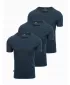 Pánská košile OMBRE OM-TSBS-0232 3X NAVY BLUE