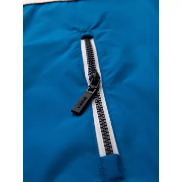 Pánská bunda OMBRE C447 BLUE/WHITE/NAVY BLUE 