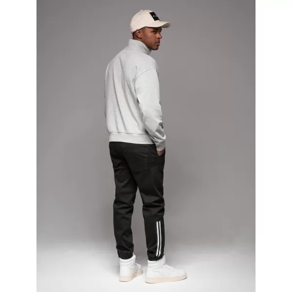  Pánské kalhoty OMBRE OM-PADJ-0156 BLACK 
