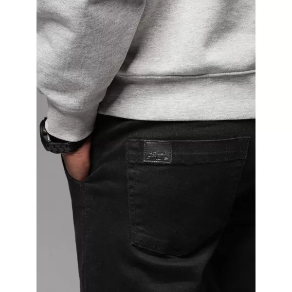  Pánské kalhoty OMBRE OM-PADJ-0156 BLACK 