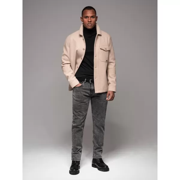  Pánské kalhoty OMBRE OM-PADP-0217 GREY 