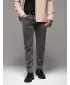 Pánské kalhoty OMBRE OM-PADP-0217 GREY