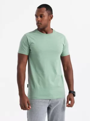 Pánská košile OMBRE OM-TSBS-0232 GRAY-GREEN/WHITE/BEIGE