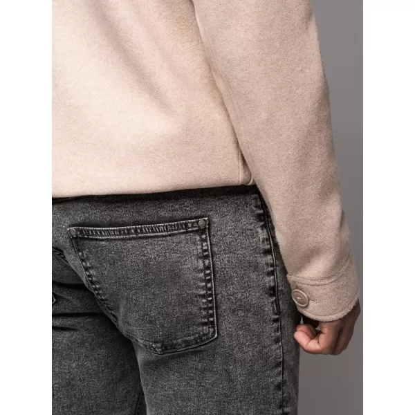  Pánské kalhoty OMBRE OM-PADP-0217 GREY 