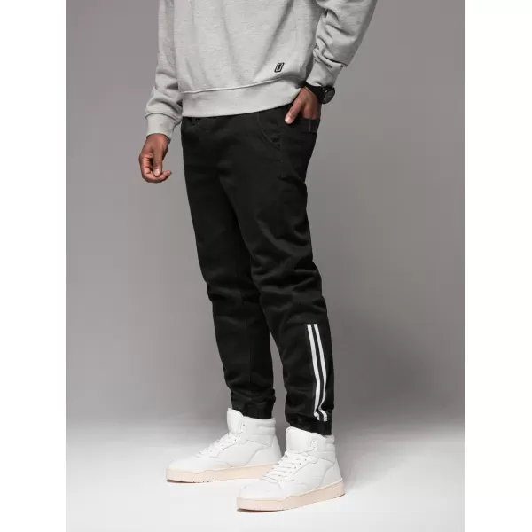  Pánské kalhoty OMBRE OM-PADJ-0156 BLACK 