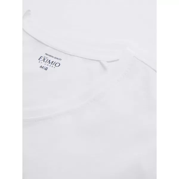 Pánské triko OMBRE OM-LSCL-0105 WHITE 