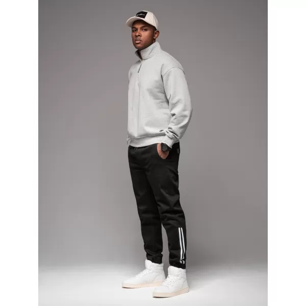  Pánské kalhoty OMBRE OM-PADJ-0156 BLACK 
