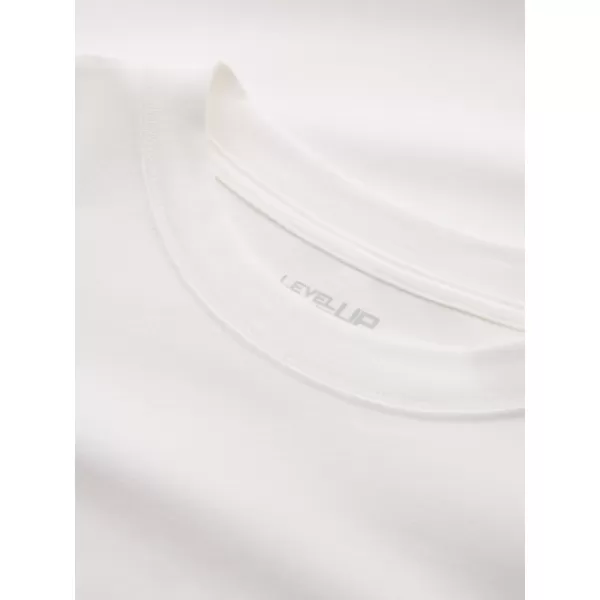  Pánské triko OMBRE OM-LSBC-0129 CREAM 