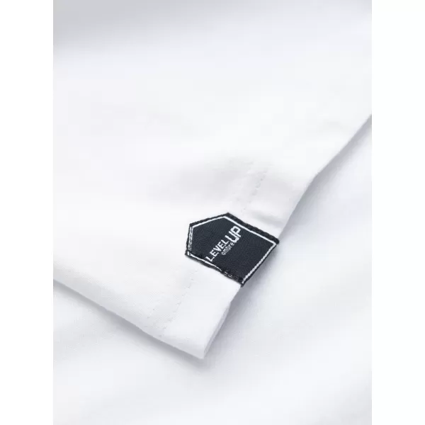  Pánské triko OMBRE OM-LSCL-0105 WHITE AND NAVY 