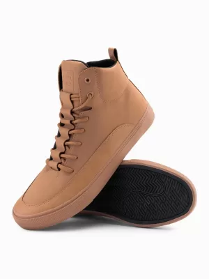 Pánské boty OMBRE OM-FOSH-0176 BROWN