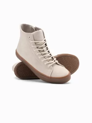 Pánské boty OMBRE OM-FOTH-0187 CREAM
