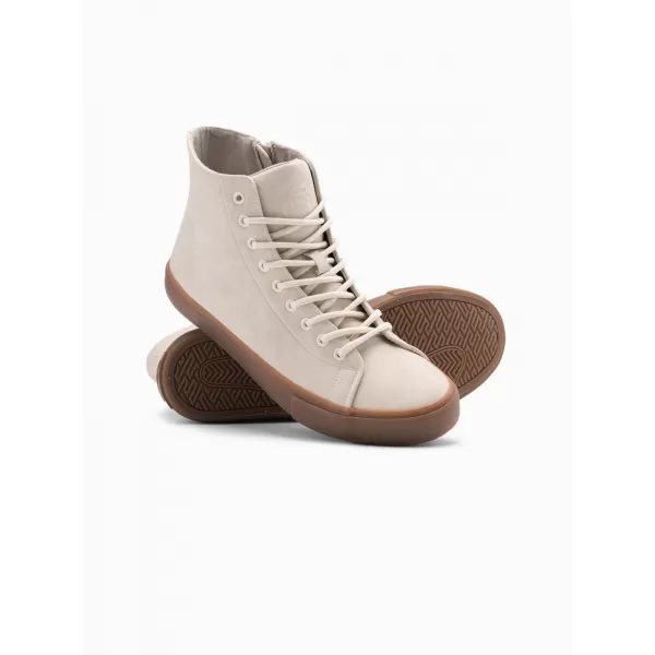  Pánské boty OMBRE OM-FOTH-0187 CREAM 