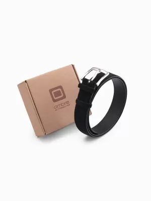 Pánský pásek OMBRE OU-ACBE-0112 BLACK