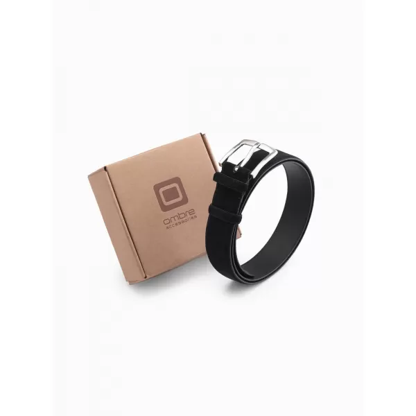  Pánský pásek OMBRE OU-ACBE-0112 BLACK 