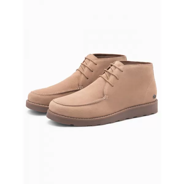  Pánské boty OMBRE OM-FOCS-0164 BEIGE 