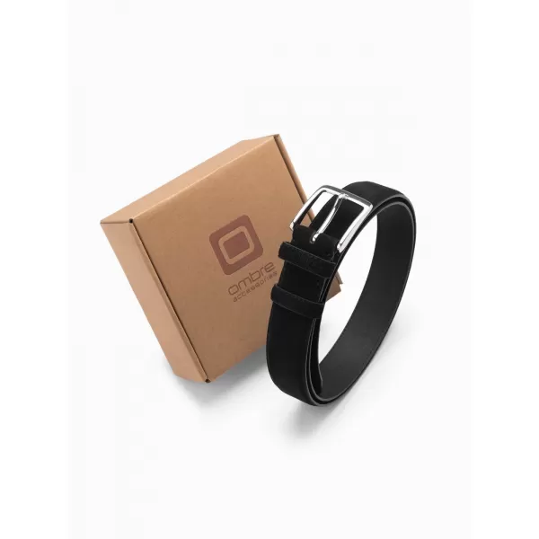  Pánský pásek OMBRE OU-ACBE-0113 BLACK 