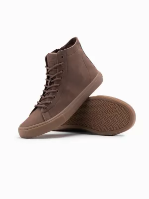 Pánské boty OMBRE OM-FOTH-0187 BROWN