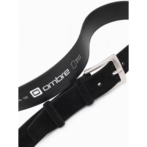  Pánský pásek OMBRE OU-ACBE-0112 BLACK 