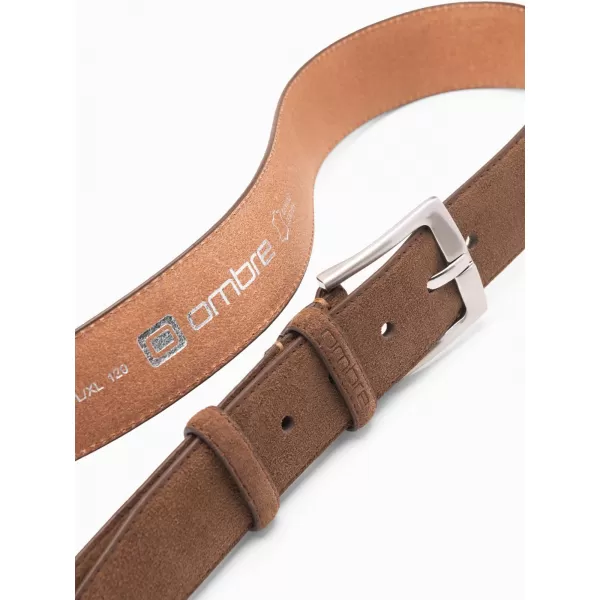  Pánský pásek OMBRE OU-ACBE-0112 BROWN 