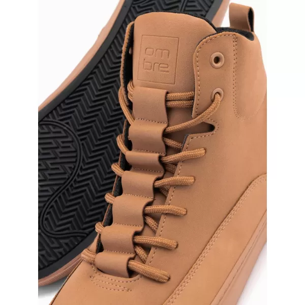  Pánské boty OMBRE OM-FOSH-0176 BROWN 