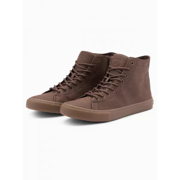  Pánské boty OMBRE OM-FOTH-0187 BROWN 