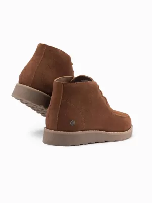 Pánské boty OMBRE OM-FOCS-0164 BROWN