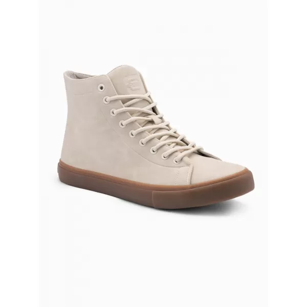  Pánské boty OMBRE OM-FOTH-0187 CREAM 