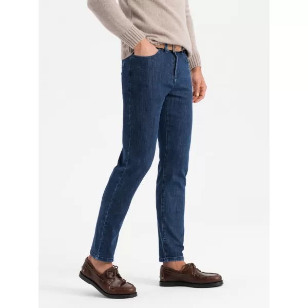  Pánské džíny OMBRE OM-PADP-0216 DARK BLUE 