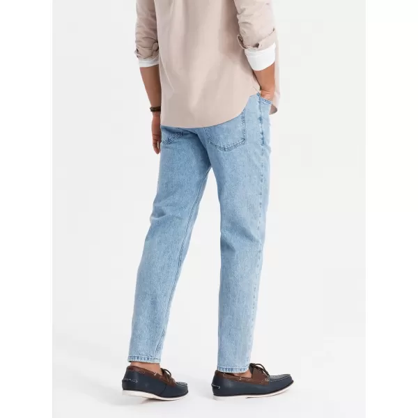  Pánské džíny OMBRE OM-PADP-0225 LIGHT BLUE 