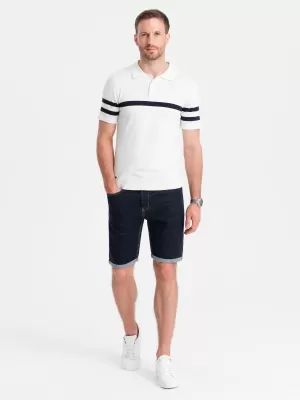 Pánské kraťasy OMBRE OM-SRDS-0134 NAVY BLUE
