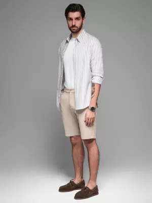 Pánské kraťasy OMBRE OM-SRCS-0166 SAND