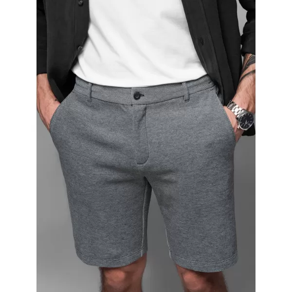  Pánské kraťasy OMBRE OM-SRCS-0166 BLACK 