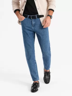 Pánské džíny OMBRE OM-PADP-0225 DARK BLUE