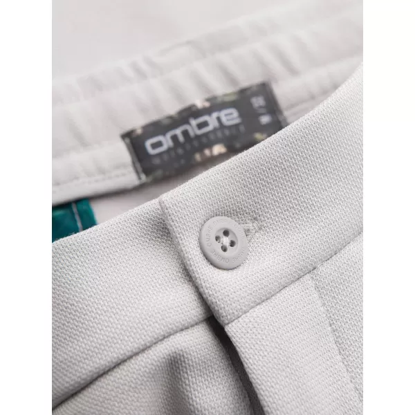  Pánské kraťasy OMBRE OM-SRCS-0166 LIGHT GREY 