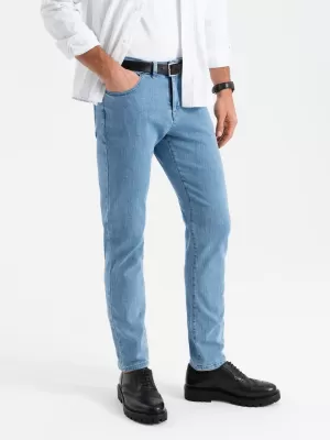 Pánské džíny OMBRE OM-PADP-0216 LIGHT BLUE