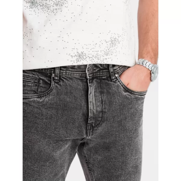  Pánské kraťasy OMBRE OM-SRDS-0134 GRAY 