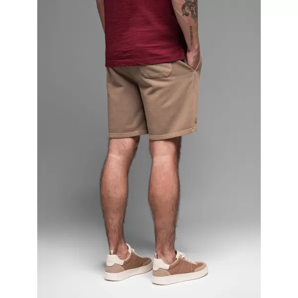  Pánské kraťasy OMBRE OM-SRWS-0122 LIGHT BROWN 
