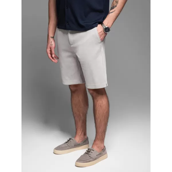  Pánské kraťasy OMBRE OM-SRCS-0166 LIGHT GREY 
