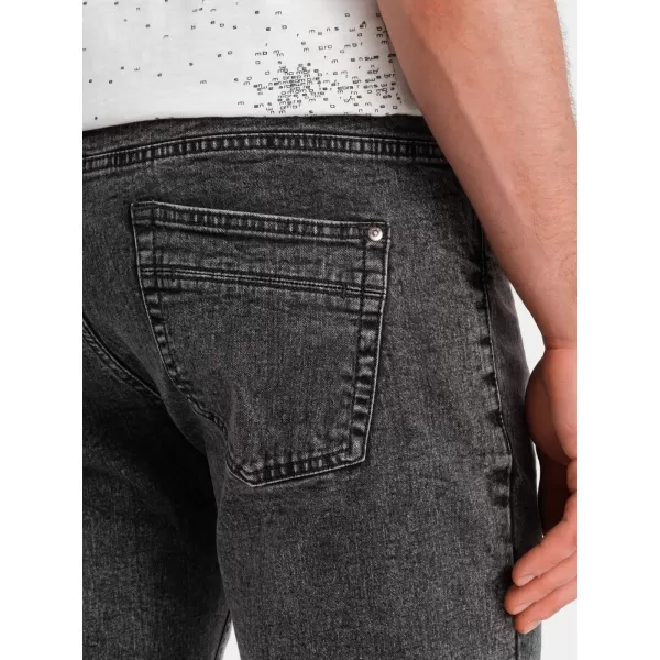  Pánské kraťasy OMBRE OM-SRDS-0134 GRAY 